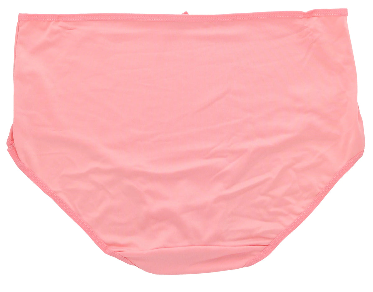 Panties Florals) Rise Hot Burke (X-Large, (5Pr) Women's Classic Plus Sexy Black Delta Pink Size Intimates Brief High