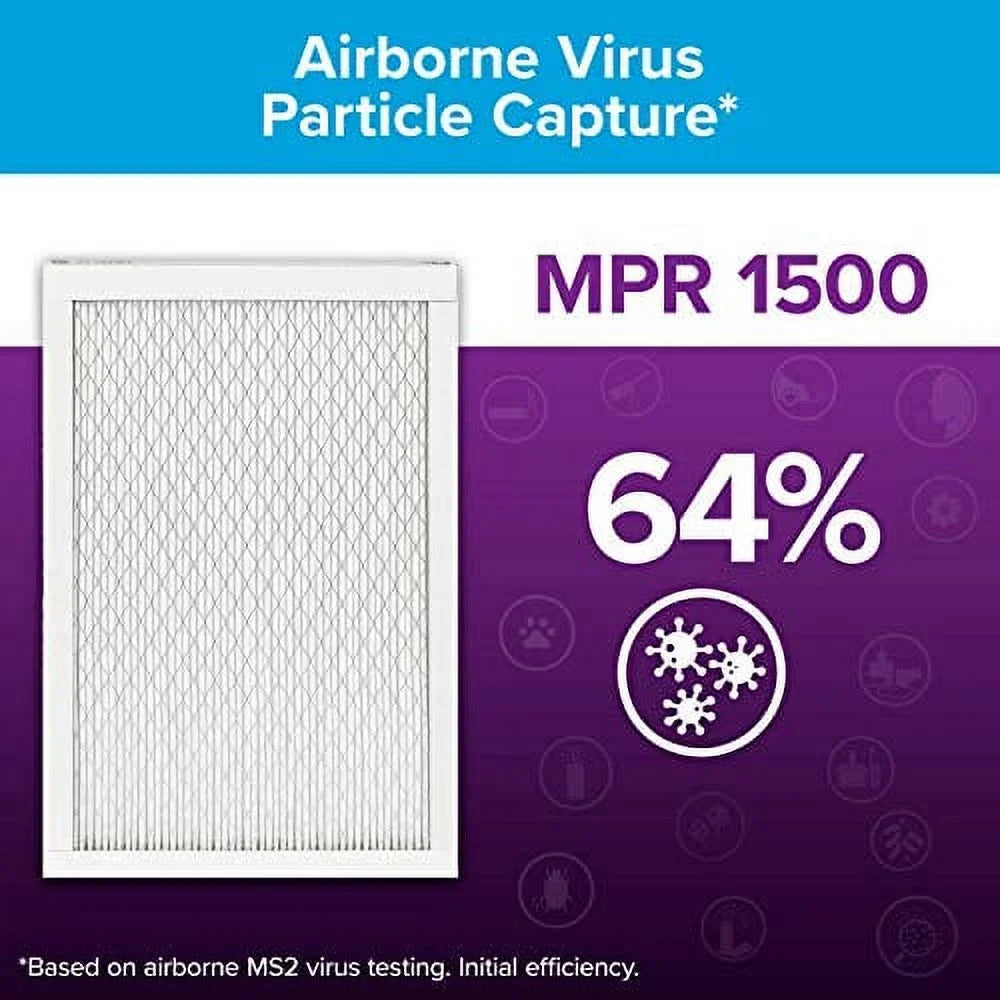 1500, Filtrete 6-Pack Ultra Furnace 29.81 x 20x30x1, dimensions Filter, Allergen, Healthy 0.78) Living (exact AC x MPR 19.81 Air