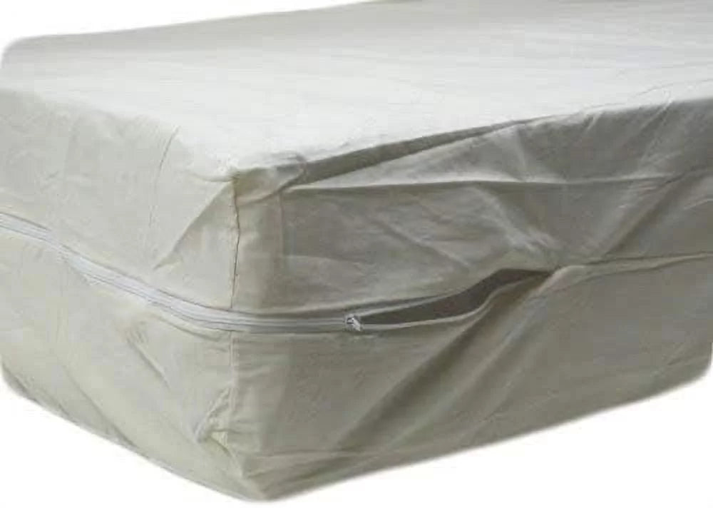 Cotton Mattress Cotton Cover, Zips Mattress Fleetwood Size, Queen The Around