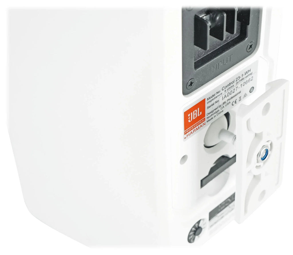 23-1 Amp 3" JBL Control + Wall 70v (2) Commercial Indoor/Outdoor Speakers White
