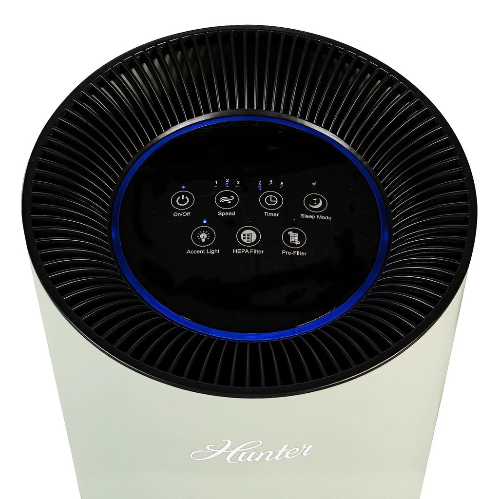 Purifier Tower SAGE Tall Digital Allergies Air True Box Open HUNTER HEPA - for HP670SG