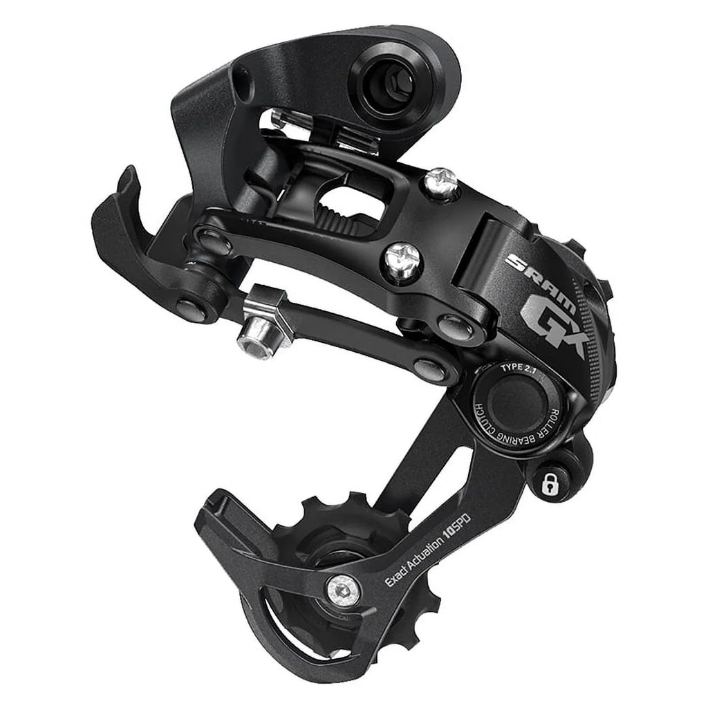 Rear SRAM GX - Black Speed, Derailleur 10 Cage, Medium