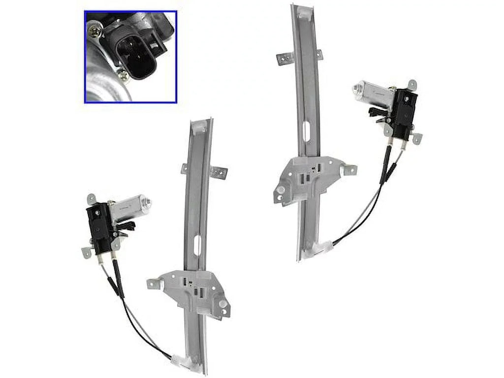 2003 Piece 1999 with Motor Buick Century - Compatible Regulator - 2002 Front 2005 and Window 2004 1998 2001 Kit 2000 2 1997