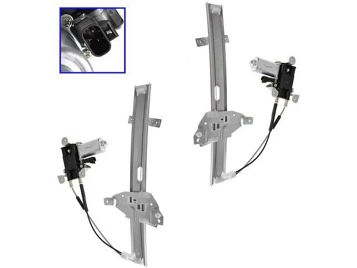 2003 Piece 1999 with Motor Buick Century - Compatible Regulator - 2002 Front 2005 and Window 2004 1998 2001 Kit 2000 2 1997