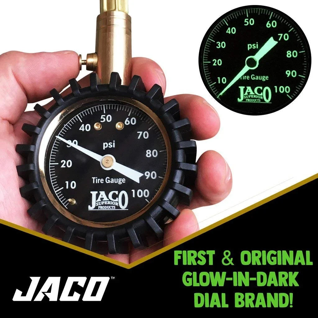 JACO JACO Products PSI Tire Gauge Pressure ElitePro - 100 Superior