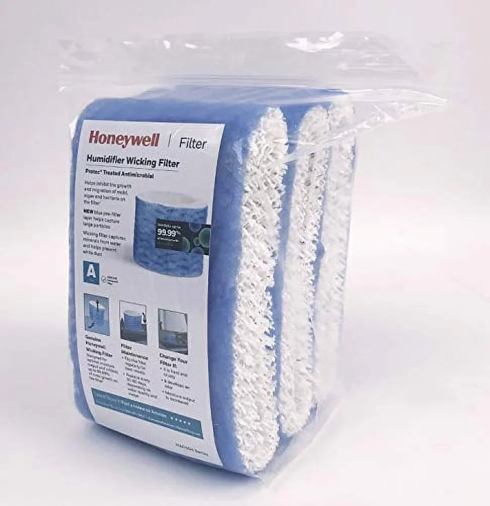 A, 3 White, Honeywell Count Replacement Filter Wicking Pack, 3