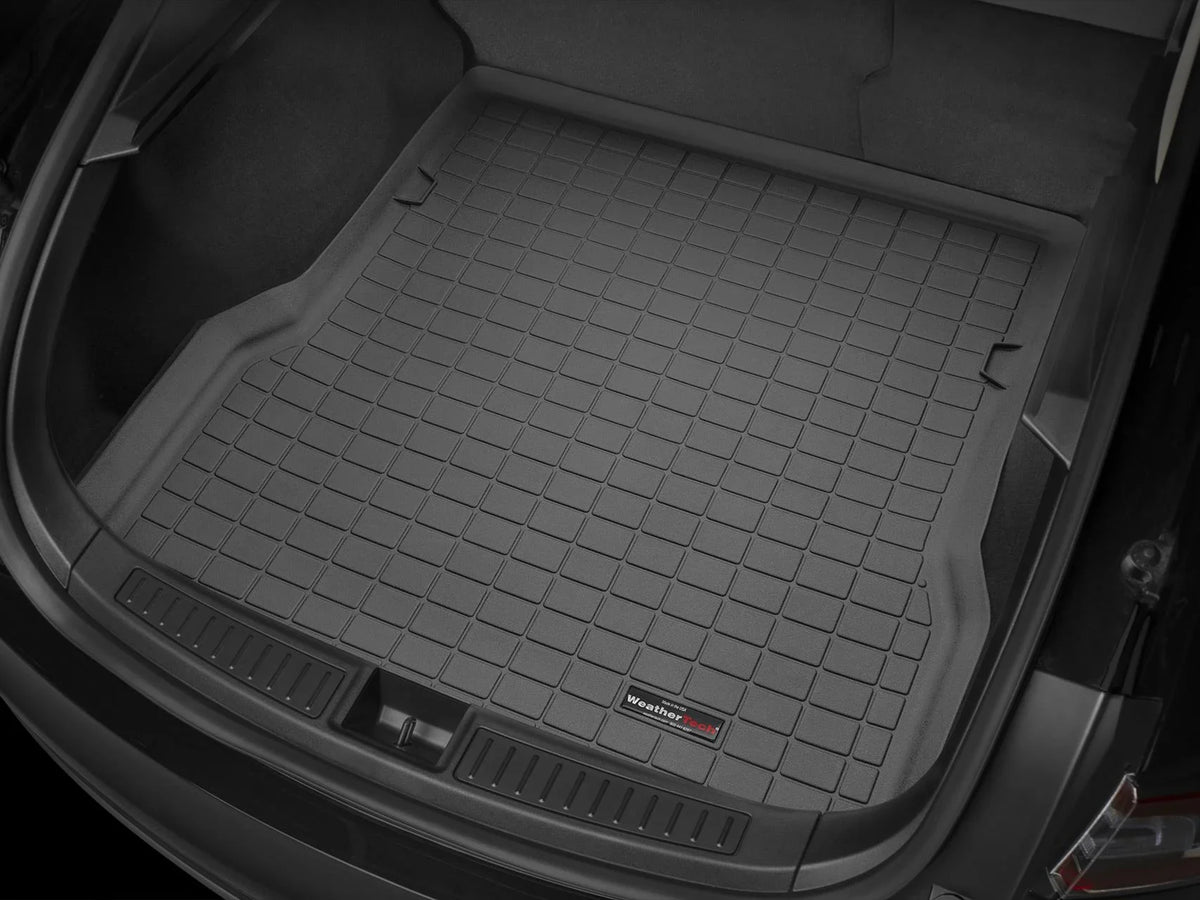 with Protector, Row Trunk With compatible Protector Bumper Seating Highlander 3rd with Toyota Behind Liner Tan Bumper Cargo - WeatherTech 2008-2010