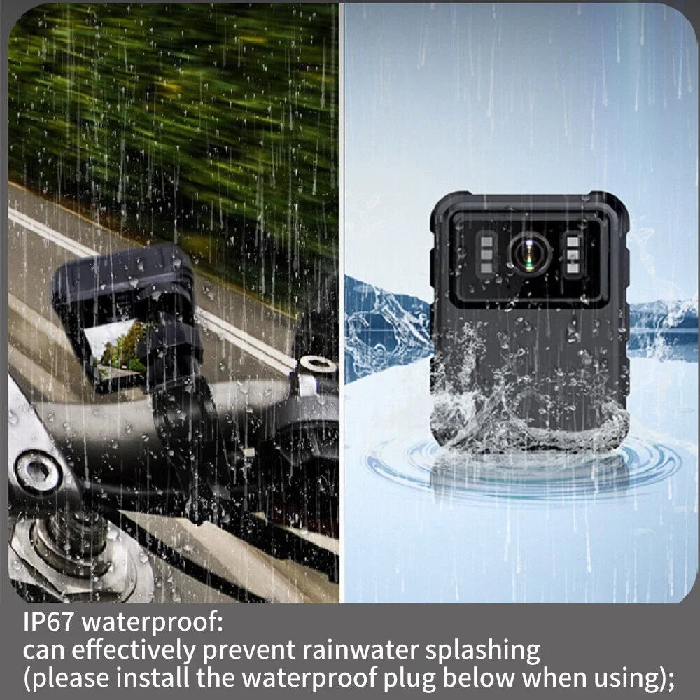 Camera Mini WiFi Night - Audio and 1080P DVR Connectivity Vision with Video Body Camcorder JahyShow