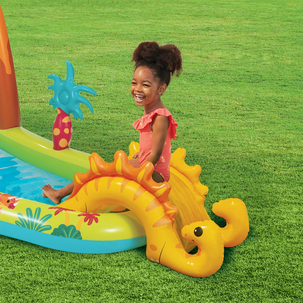 Center, Play 2 Ages Dino Inflatable Day Play and Unisex Up,