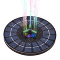 With With Light Solar Garden Pump Auto-Shut Inch Colorful 9 LED Bath Fountain Bird for 6W Small off Battery Rotatable Pump Fountain Water Pond Solar Nozzle