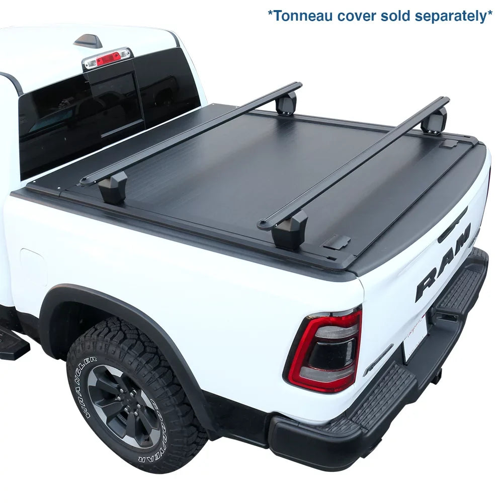 Rack Syneticusa Bed Truck HD Crossbar Silverado Cargo Adjustable Heavy Titan Tundra Duty F150 Ram with Compatible Towers