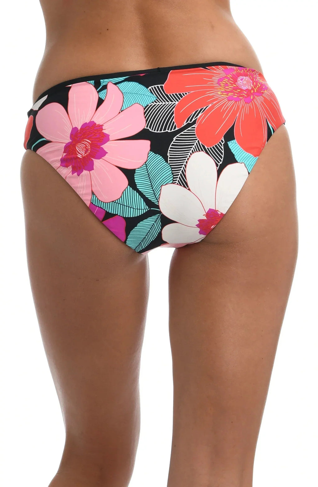 Hipster 8 Blanca Bikini Swimsuit Pink Reversible Size La Bottoms Women's