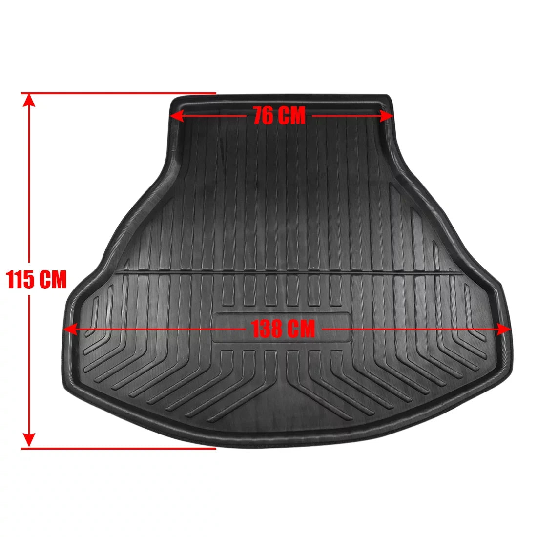 for Boot Black Mat Accord Liner Tray Trunk Cargo Cover Floor Rear Bargains 8 08-12 Honda Unique