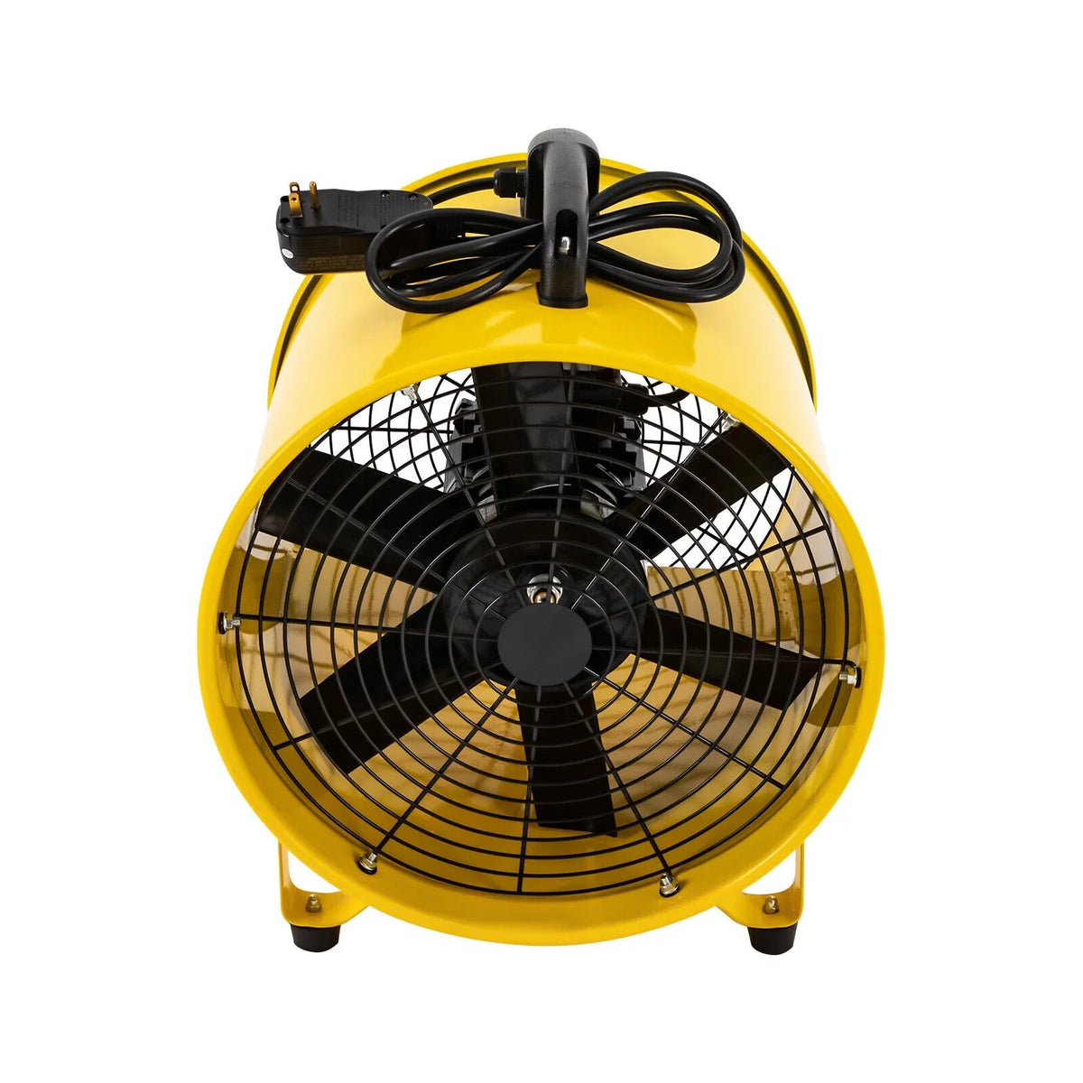 Blower Portable Noise Exhaust High-Velocity 2160 Extractor 32.8ft Hose, and Job for Low & Home Duct 1100W Utility Fume 3178 CFM with Fan 16-Inches Ventilator, Site