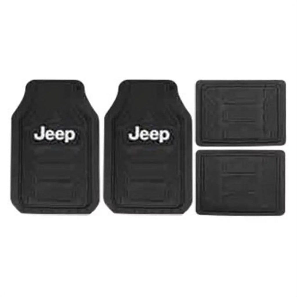 Floor Jeep P23-001668R01 Mat, Plasticolor Rubber Black