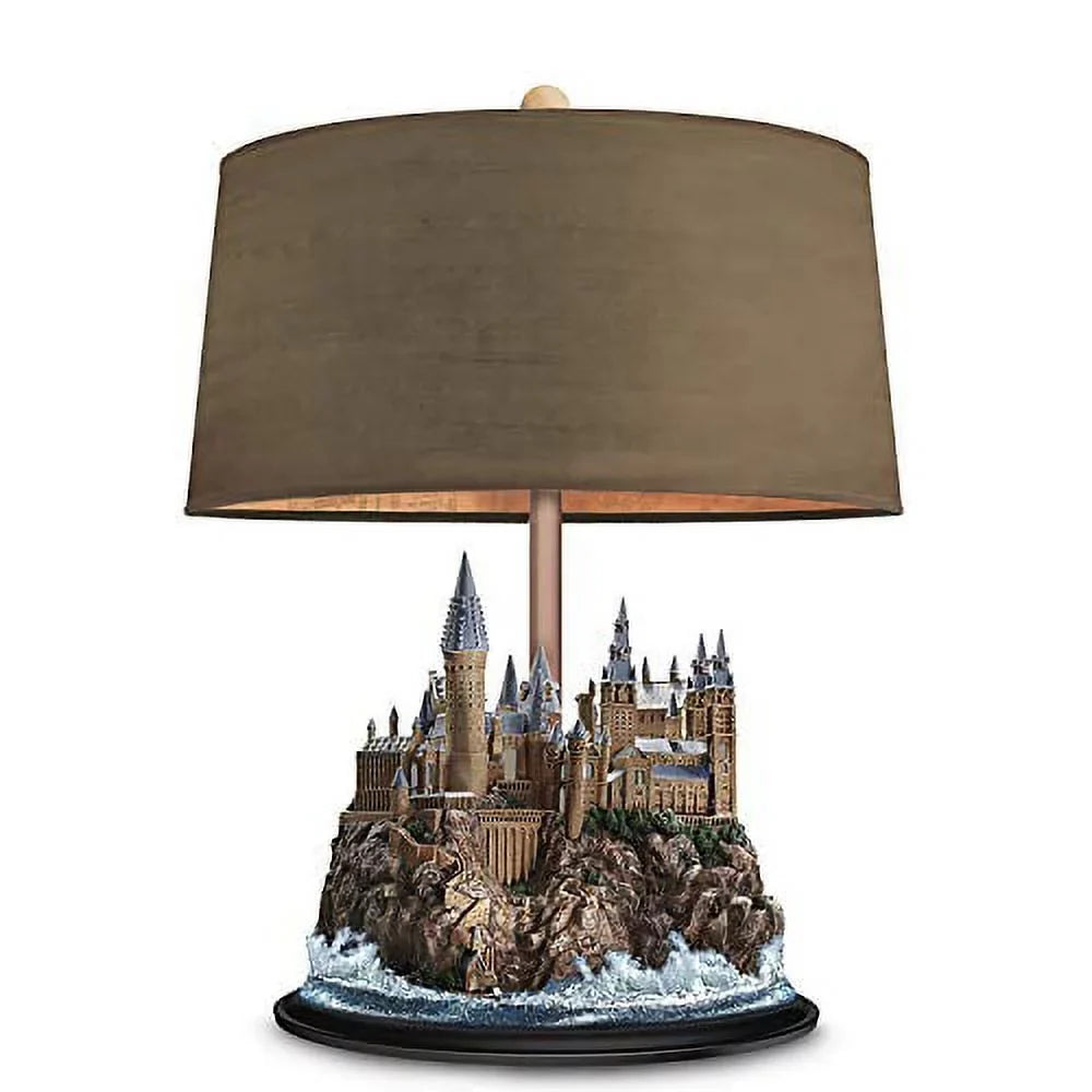 Handcrafted lit Exchange Harry Potter Hogwarts with Bradford Lamp Castle Table