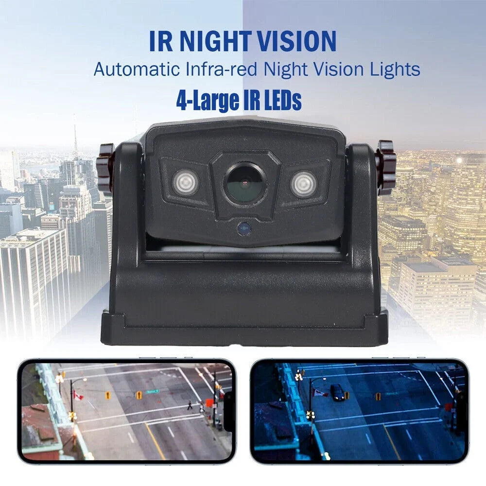 Battery View Camera, WiFi Camera 9600mAh Jahy2Tech Magnetic Backup Wireless Front/Rear