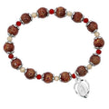 Red 7.5 Mcvan Boxed in. Stretch mm with 8 BR345 Bracelet Miraculous