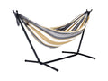 Gold Hamptons Style 110” Steel Hammock Hammock and Striped Collection The with Brazilian Grey a