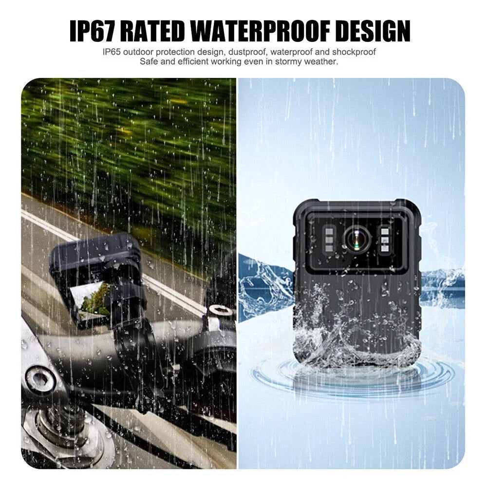 Camera Mini WiFi Night - Audio and 1080P DVR Connectivity Vision with Video Body Camcorder JahyShow