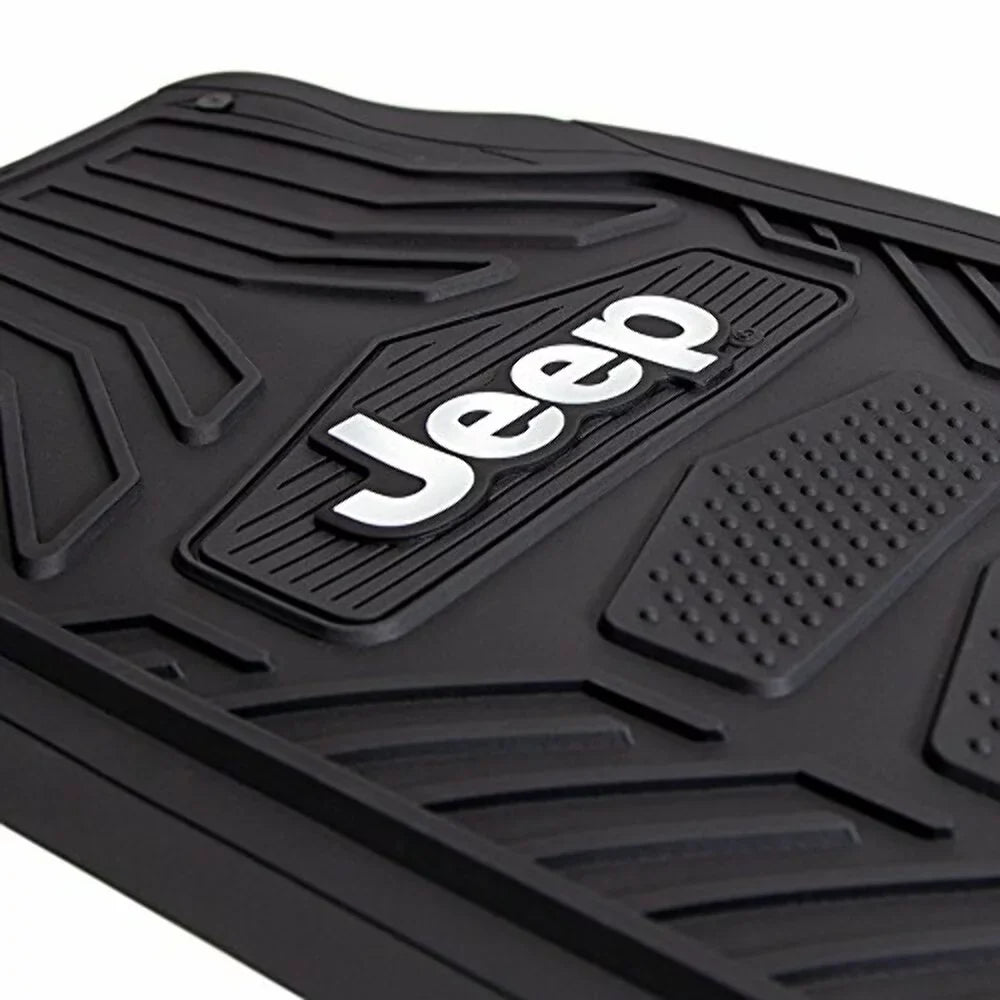 Floor Jeep P23-001668R01 Mat, Plasticolor Rubber Black