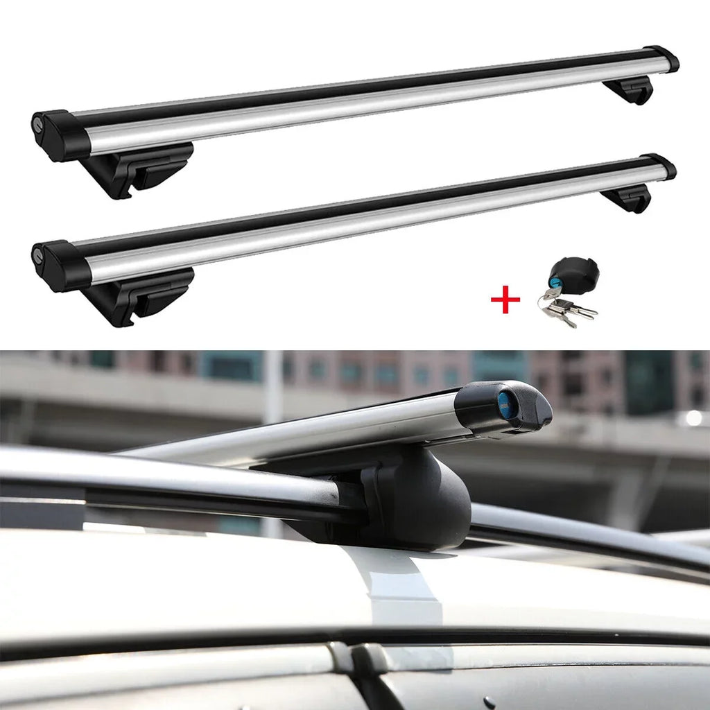 Cargo 46" Bar Roof Outback Top Carrier Bicycle Rack Car Wagon For Cross Subaru