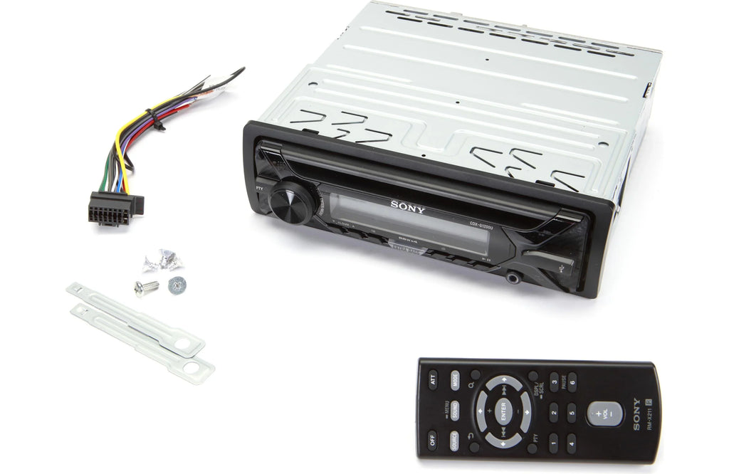Bundle Tool & Receiver Zonoz Inputs and CD USB 55Wx4ch max CDX-G1200U Sony with Z Aux