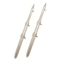 Rupp 18' Gun Outrigger Telescoping Poles Aluminum/Silver - - Top