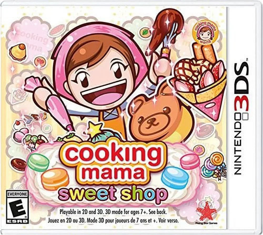 Crescent 3DS, Sweet Shop, Nintendo Marketing, Mama: 887195000325 Cooking