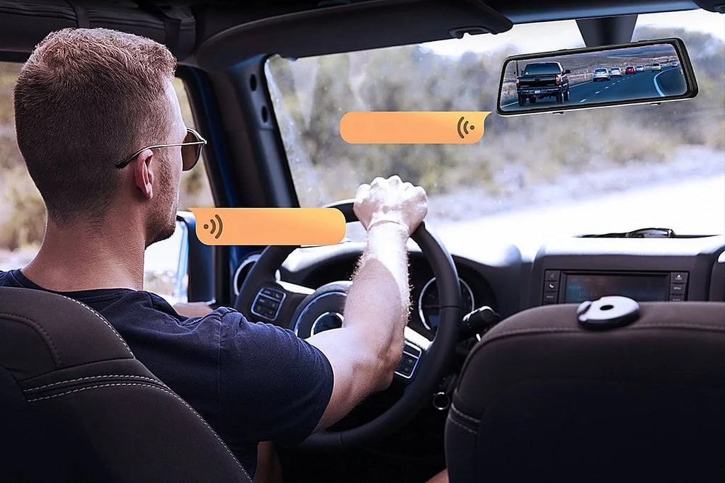 Dual H612X Dash & 2.5K Touch Dash Screen, Control Vision Camera, Monitor, Front Voice IPS w/Night View 12" Cars Cam Black Vantop Mirror Rear - Mirror Camera Parking