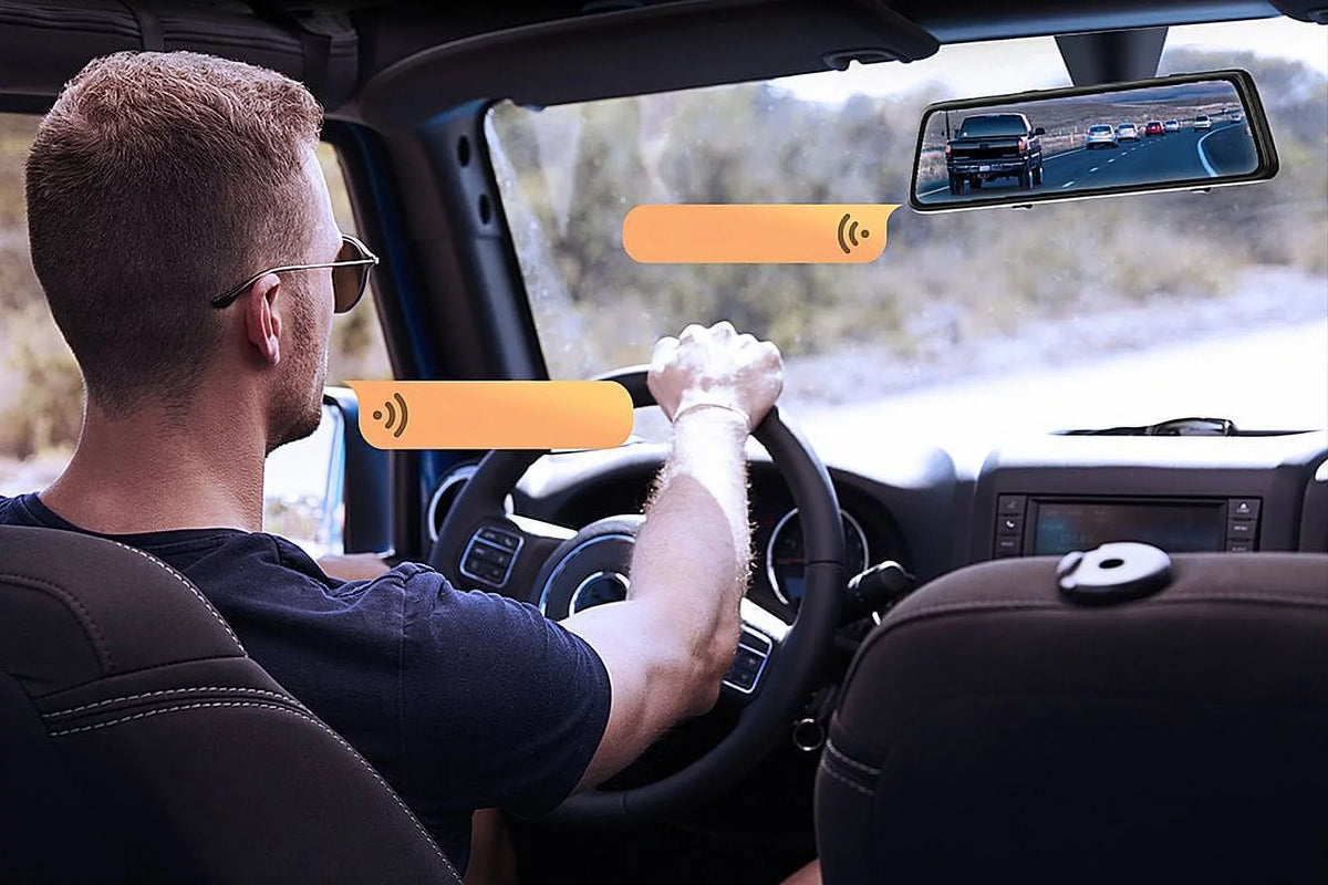 Dual H612X Dash & 2.5K Touch Dash Screen, Control Vision Camera, Monitor, Front Voice IPS w/Night View 12" Cars Cam Black Vantop Mirror Rear - Mirror Camera Parking