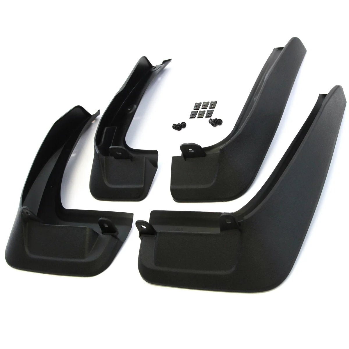 Flaps Hybrid Compatible & - Highlander PT345-48140 Toyota Auto with Molded 4pc Red 2014-2019 Full Front Hound Gas Set 2WD Models Rear Mud and PT34548140
