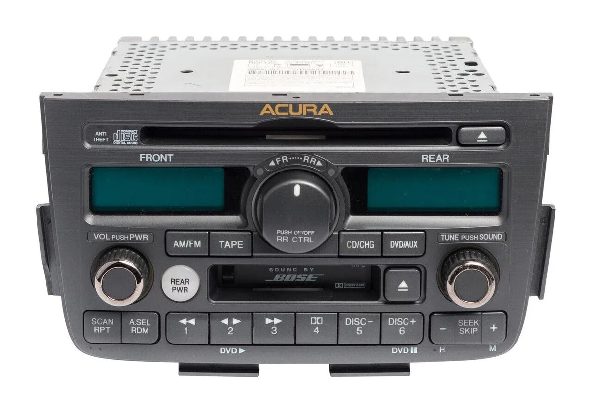 MDX 39100-S3V-A610 04 Acura Disc Radio Player Cassette 6 Player 03 CD
