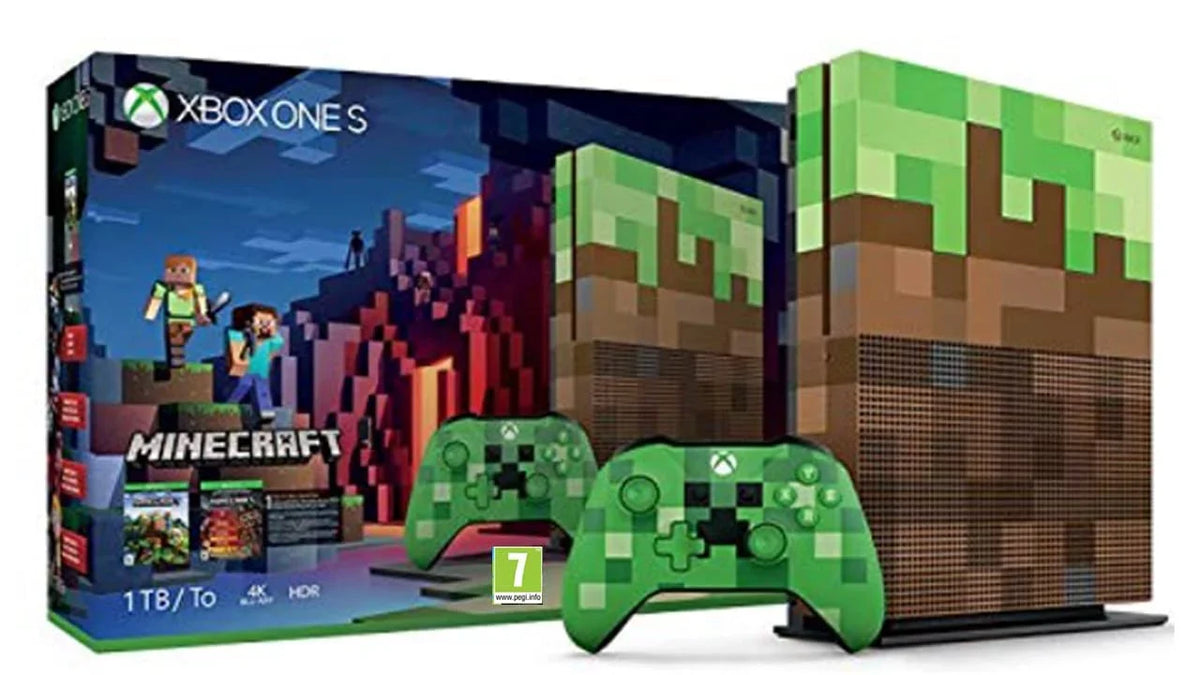 with One Xbox Microsoft Cleaning 1TB Mincraft Console Headset X Kit Gaming