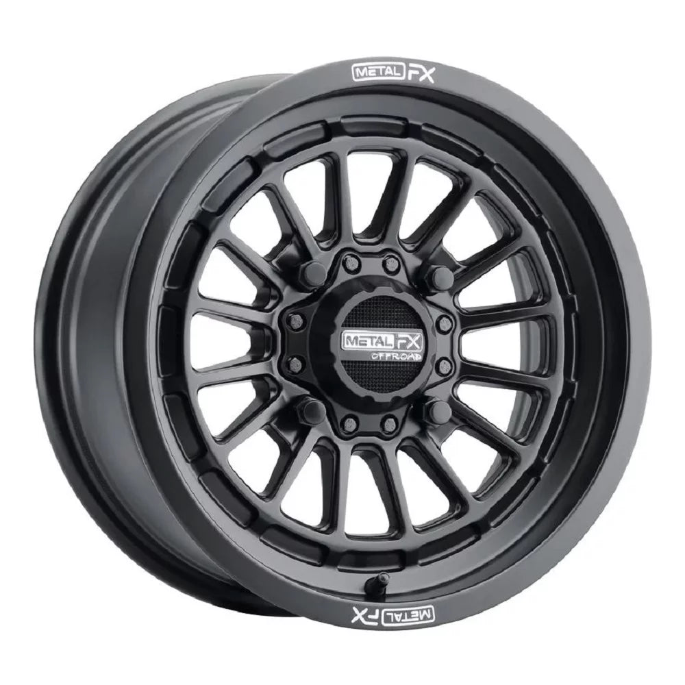 MetalFX Wheels 15" Ranger 1000 Black Tires / 35" XCR350 XP Polaris PRO / 900/1000 Delta XP RZR XP