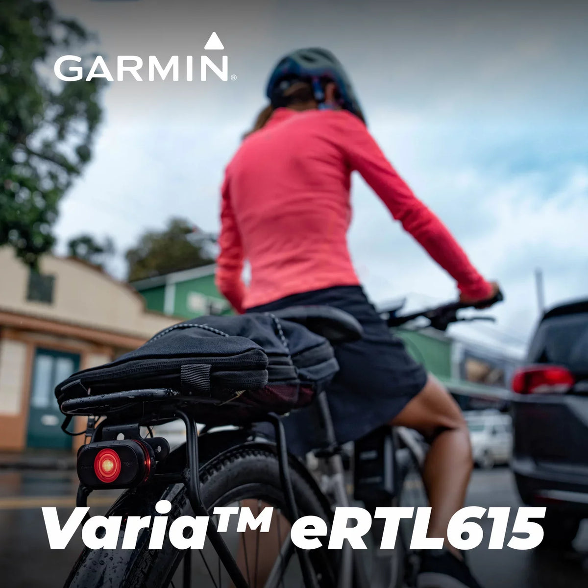 Garmin Varia eRTL615 Rearview Radar Battery-free eBike