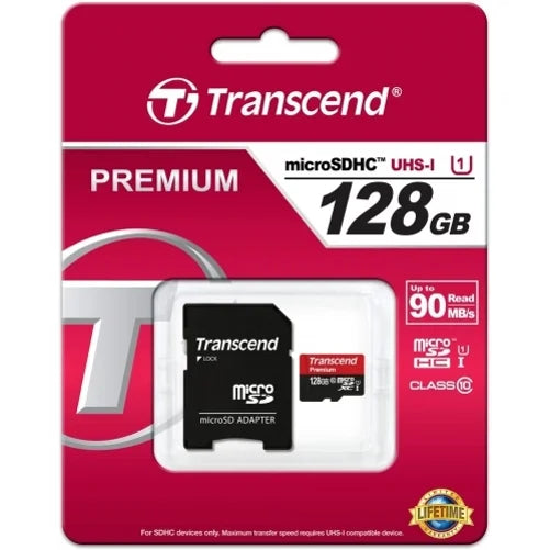 (Not Case Card 8 Axon Memory High for with - M, 128GB a ZPad Transcend Vantage Q7G 2,Spark,Max MicroSDXC case) ZTE Speed Pro, phone MicroSD Force, Compatible 3,2S, Zipper Class 10 - 9 Blade