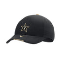 Men's Vanderbilt Legacy91 OSFA Black 2022 Commodores Performance Adjustable - Hat Nike Sideline