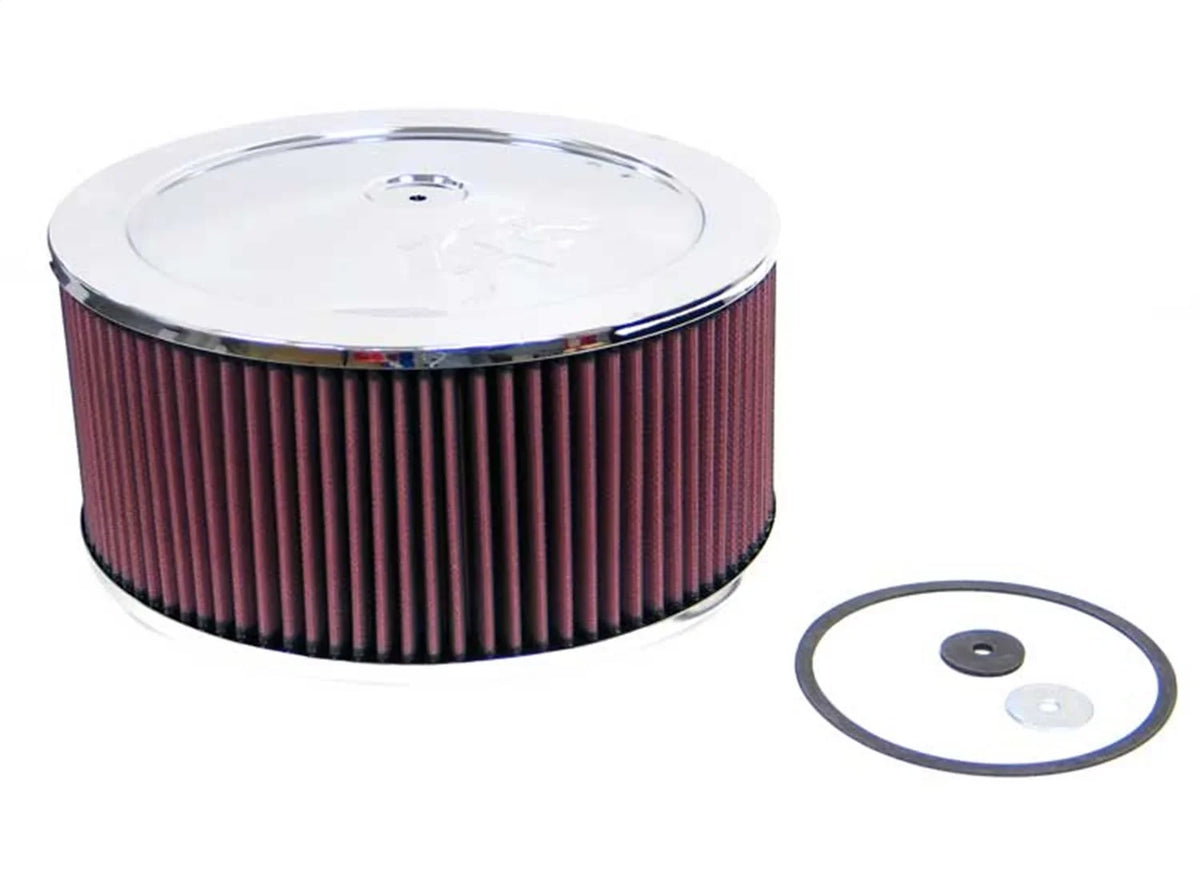 60-1200 K&N Round Air Cleaner Assembly Custom Filters Filter Standard