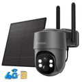 Security Home 3MP WiFi TMEZON Color Waterproof with Camera IP66 LTE Solar Spotlight Camera Cellular Powered, Wireless Night 4G Surveillance Surveillance Vision Camera