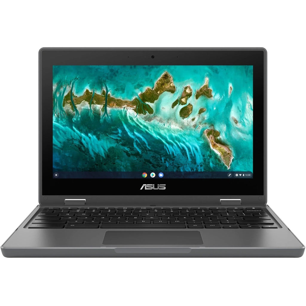 Celeron Chromebook SSD, 64GB Touchscreen, Asus Intel N5100, ChromeOS, Flip CR1100FKA-YZ184T 11.6"