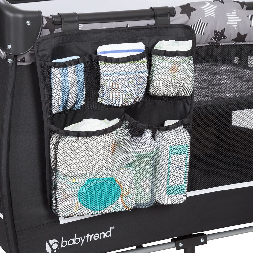 in Trend Center Rising Star Trend-E Baby Gray Nursery