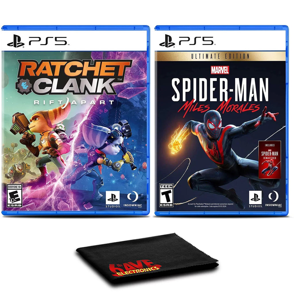 Ultimate Insomniac Apart Clank: PlayStation SpiderMan 5 Ratchet Rift and Edition, and Games,