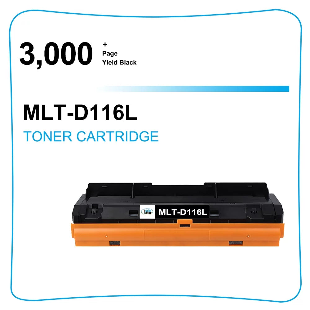 for SL-M2835DW MLT-D116L Samsung MLTD116L D116L Toner 2 Pack) 116L Cartridge SL-M2825DW (Black, Compatible SL-M2625D MLTD116L