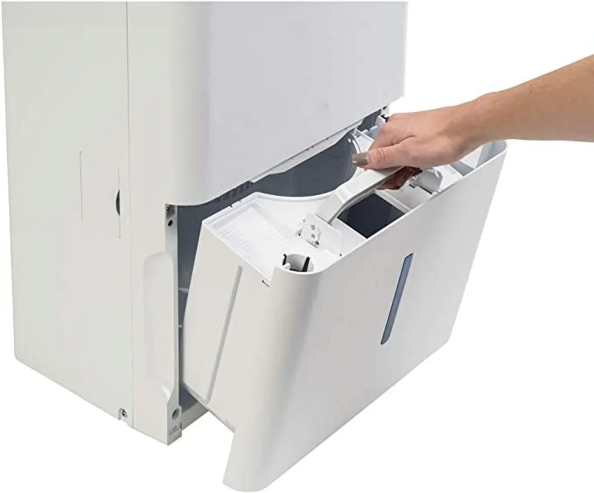 Controls 3-Speed 50-Pint Portable Haier Digital Dehumidifier LED