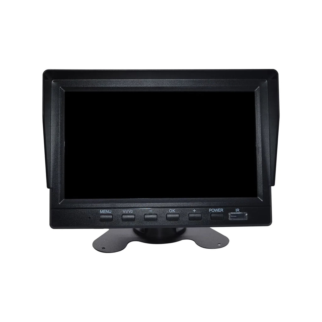 for Camera with Backup DVR RV Monitor Driving 7" Video BSD Bus+2 Truck Recorder