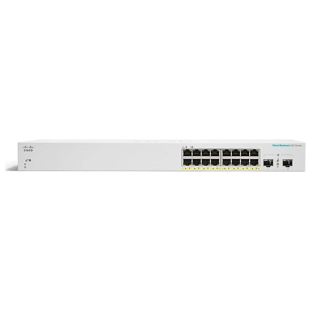 L2 2x Business Cisco 16-Port Ethernet Managed SFP CBS22016P2GNA Switch