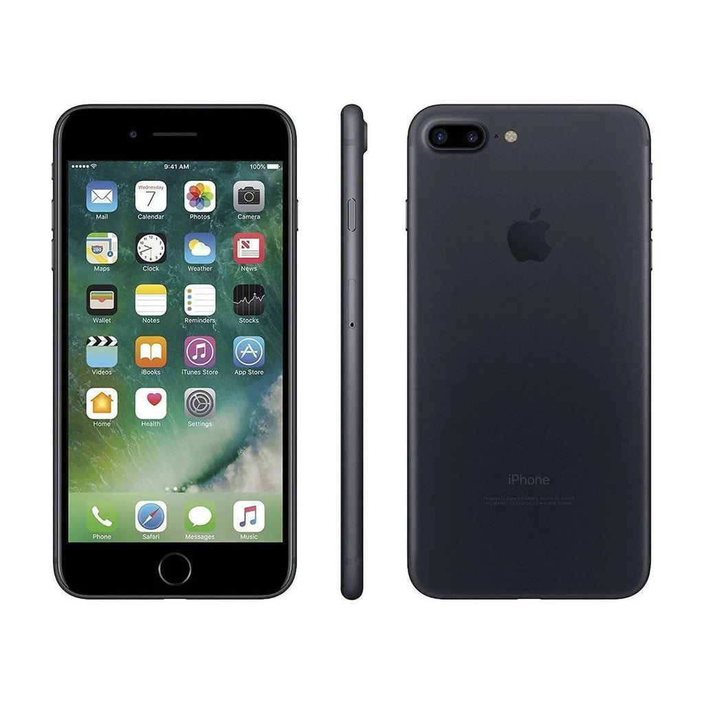 Black 128GB Pre-Owned Plus iPhone 7 AT&T Jet