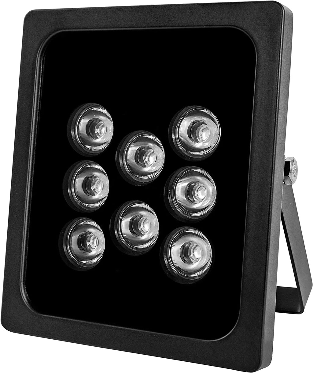 Camera 90 PCS Cameras, IR 3 Angle Illuminator 8-LEDs IP Light Waterproof Light IR CCTV for Wide Infrared for Security IR Degree Outdoor
