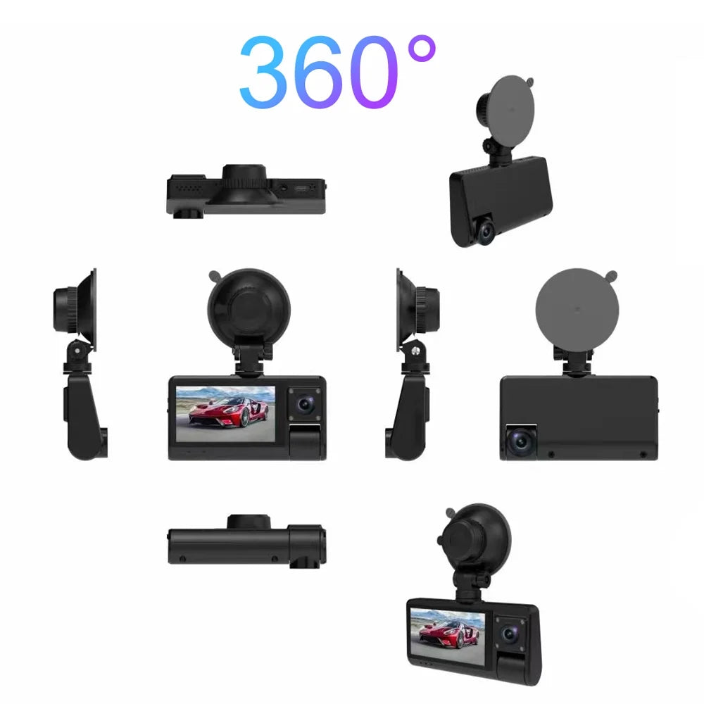 for Touched Enhanced WIFI Monitoring Mirror, Safety Camera Auto Walmeck Dash Screen Interconnection with Cam, Recorder Car
